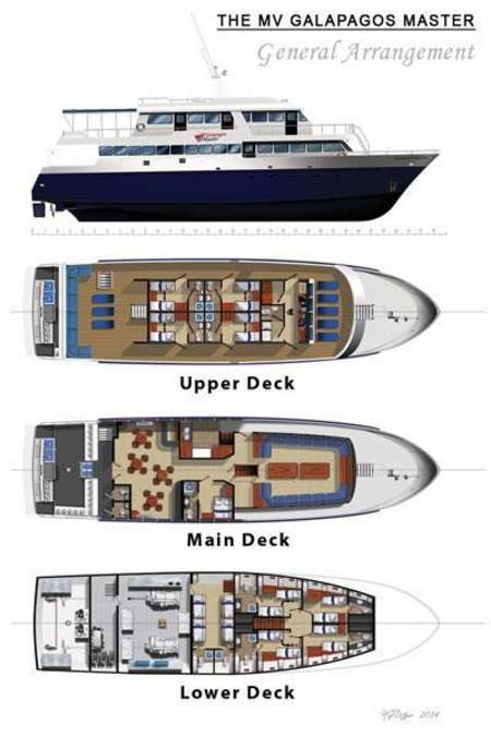Deck Plan Galapagos Master